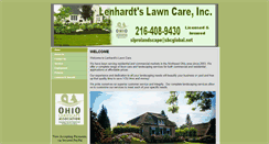 Desktop Screenshot of lenhardtslawncare.com